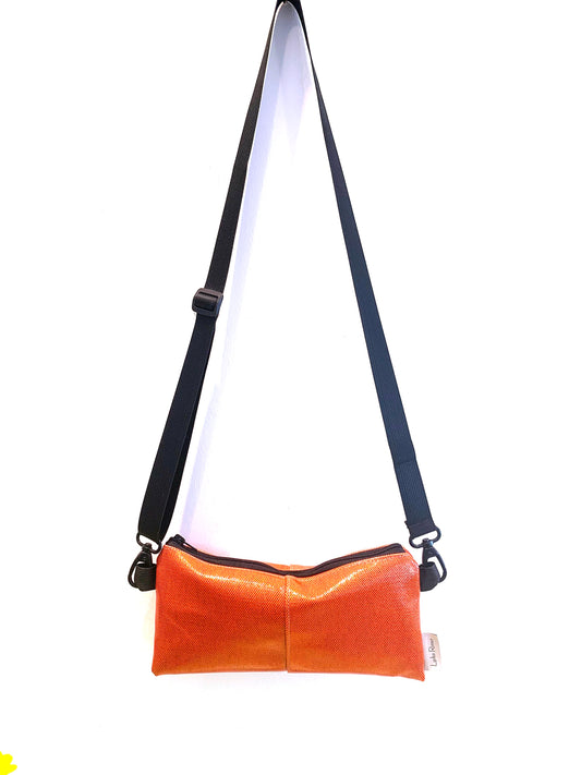 תיק ערב מלבני קטן - כתום