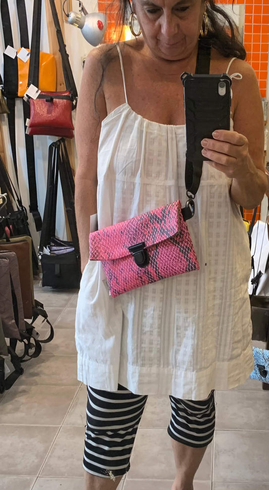 תיק צד קטן- תכלת - TELEFONO BAG