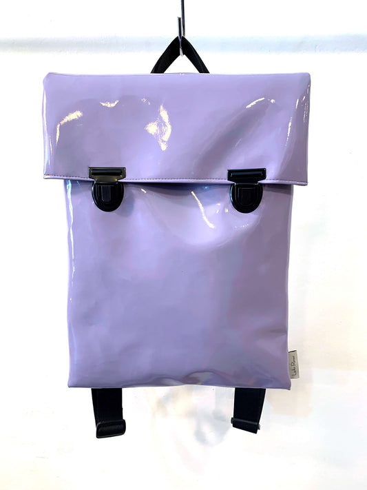 תיק גב מלבני בינוני - צבע לילך |SIZE M תיק גב|