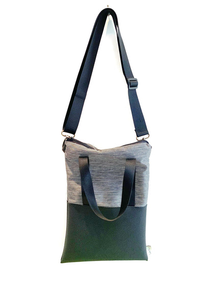 שחור | BICOLOR SIZE S| תיק צד