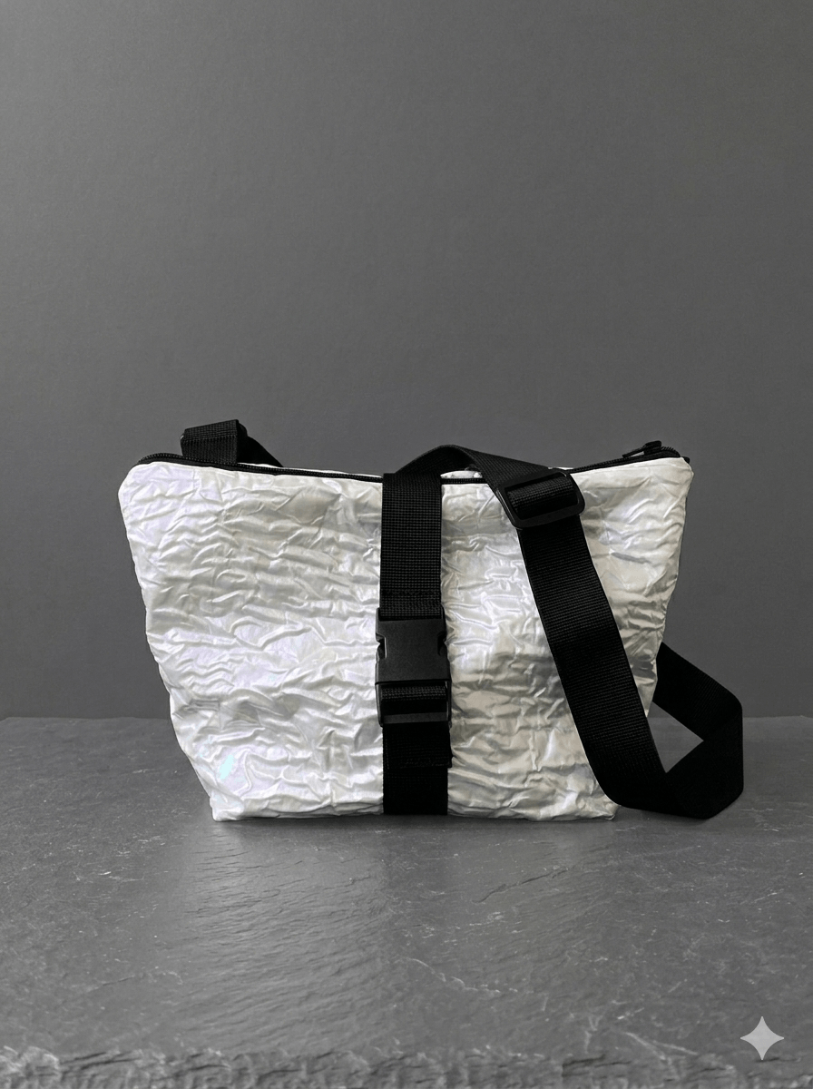 תיק  קוביה עם רוכסן -גודל בנוני- TYVEK